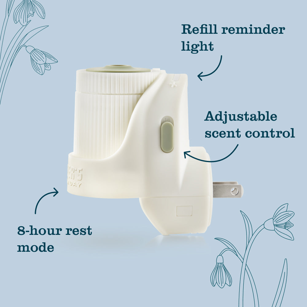 Snowdrop Plug In Scented Oil Refill, 2-Pack