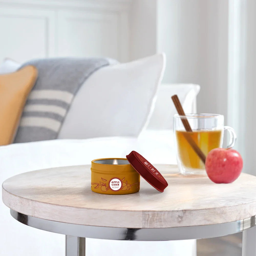 Apple Cider Tin Candle