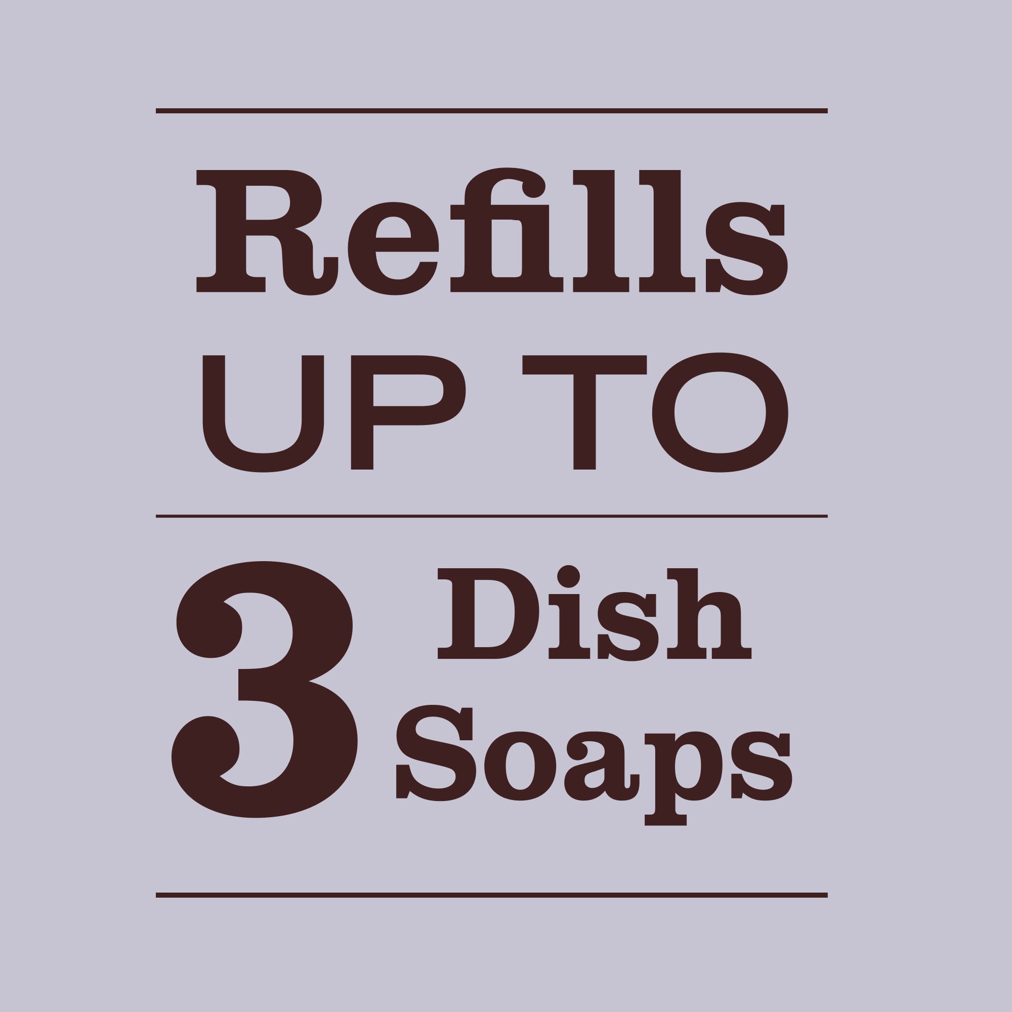 Compassion Flower Dish Soap Refill