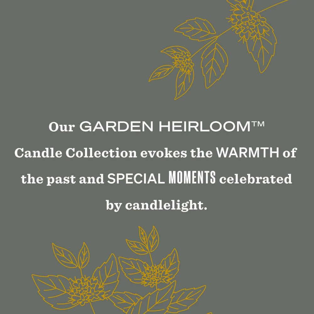 Wild Mint Garden Heirloom Candle