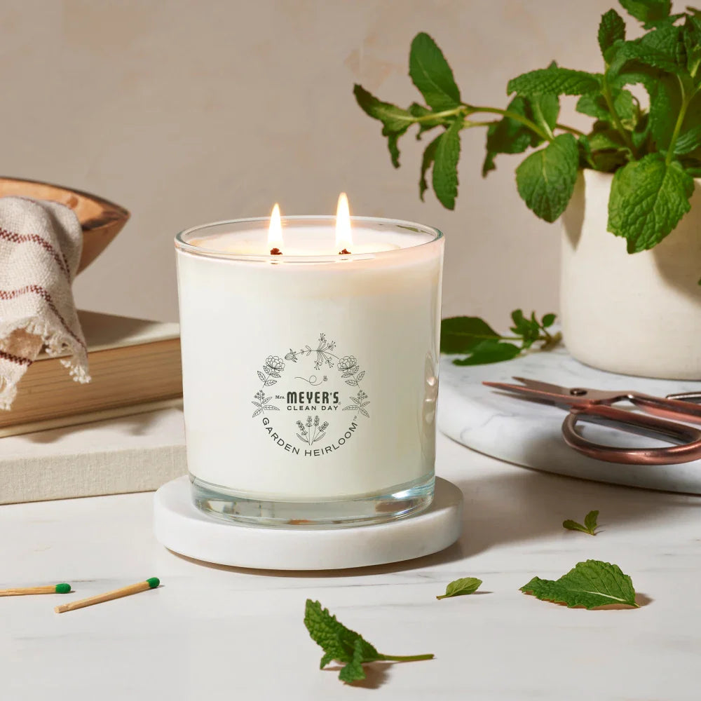 Wild Mint Garden Heirloom Candle
